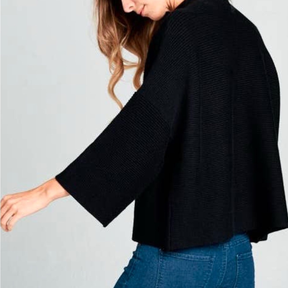 Ellison Not Your Causual Black Top, small - Picture 2 of 7